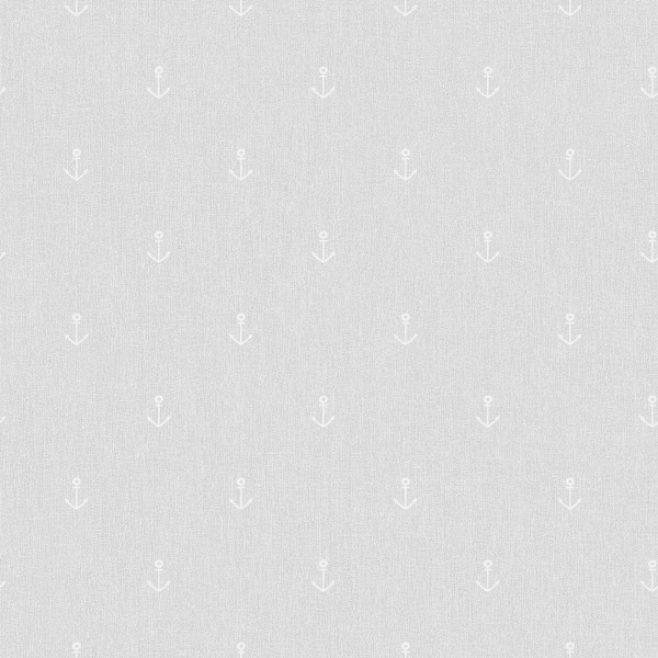 Muriva Anchors Aweigh Textured Wallpaper 10m x 53cm Grå Grey 10m x 53cm