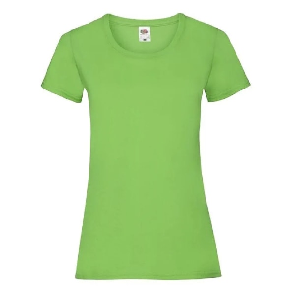 Fruit Of The Loom Dam/Kvinnors Lady-Fit Valueweight Kortärmad T-shirt Lime XL