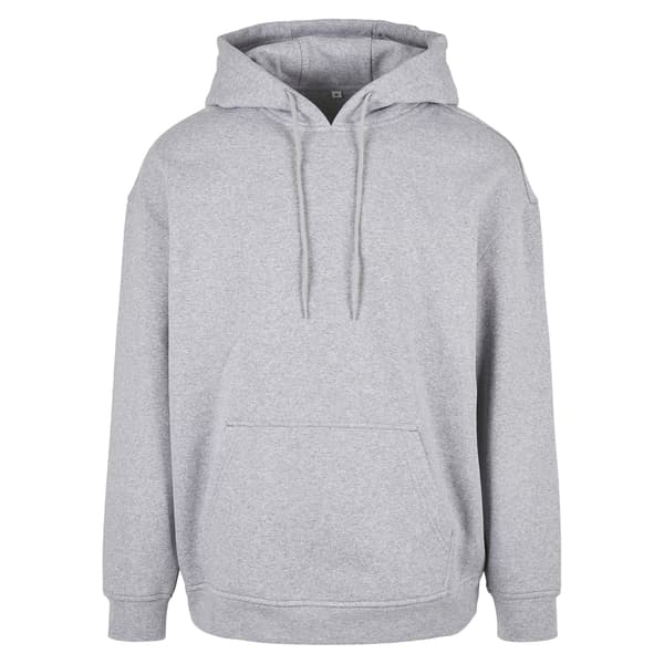 Build Your Brand Basic Oversized Hoodie för Män 3XL Navy Navy 3XL
