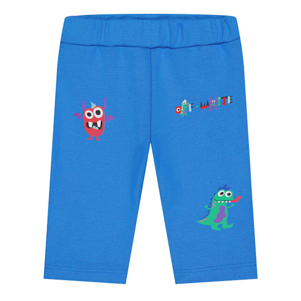 Off White Baby Monster Joggingbyxor 18 Månader Blå Blue 18 Months
