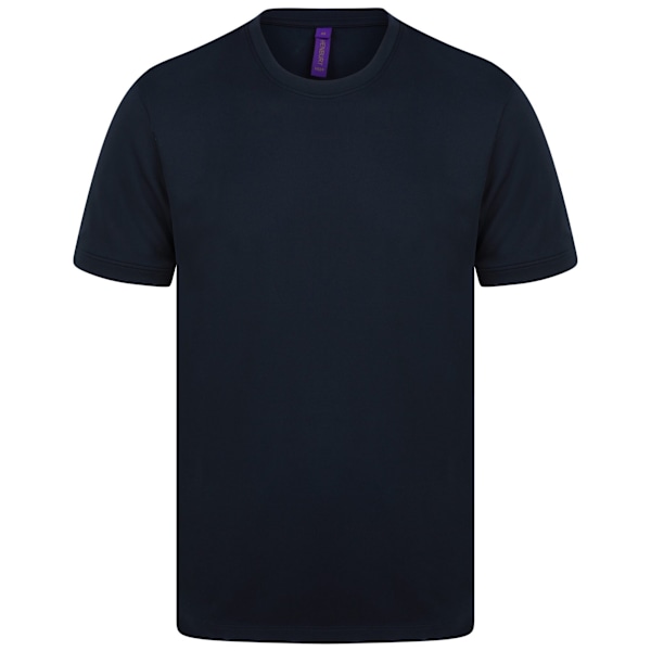 Henbury HiCool Performance T-shirt för män, 3XL, marinblå Navy 3XL