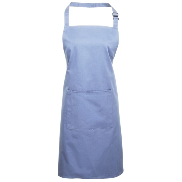Premier Dam/Kvinnors Färger Bip Förkläde Med Ficka / Arbetskläder Mid Blue One Size