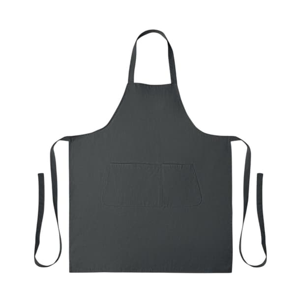 MidOcean Gamma Haklappsförkläde i ekologisk bomull En storlek Stengrå Stone Grey One Size