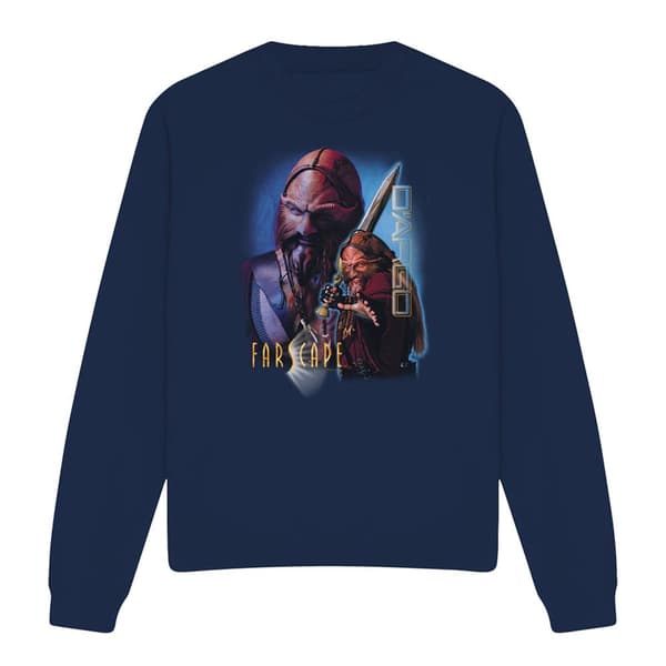 Farscape Unisex Vuxen Dargo Sweatshirt S Marinblå Navy S