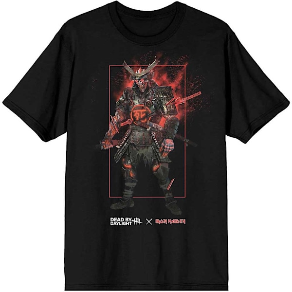 Iron Maiden Unisex Adult Dead By Daylight Oni Eddie T-Shirt L B Black L