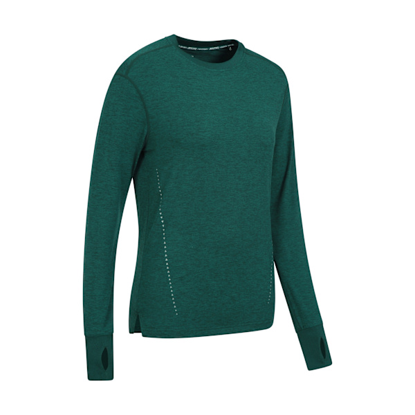 Mountain Warehouse Löp T-shirt för Kvinnor/Dam Time Trial 16 Dark Green 16 UK