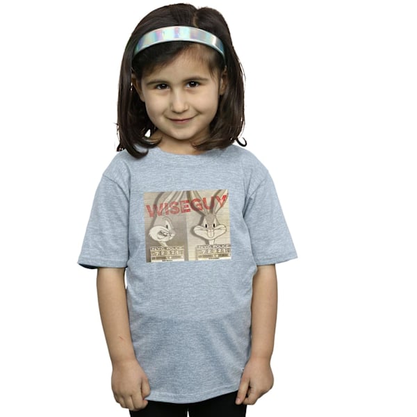 Looney Tunes Girls Wise Guy Bomull T-shirt 9-11 År Sports Grå Sports Grey 9-11 Years