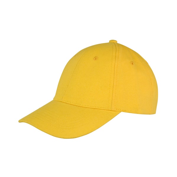 Result Unisex Core Memphis 6 Panel Baseball Cap (2-pack) One Yellow One Size