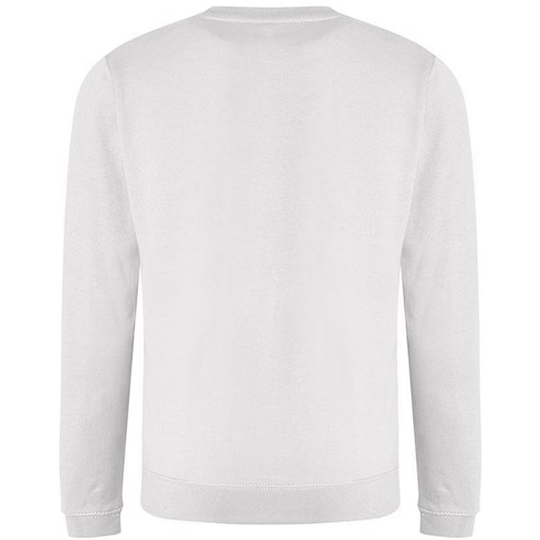 AWDis Just Hoods AWDis Unisex Crew Neck Plain Sweatshirt (280 G Artic White XXL