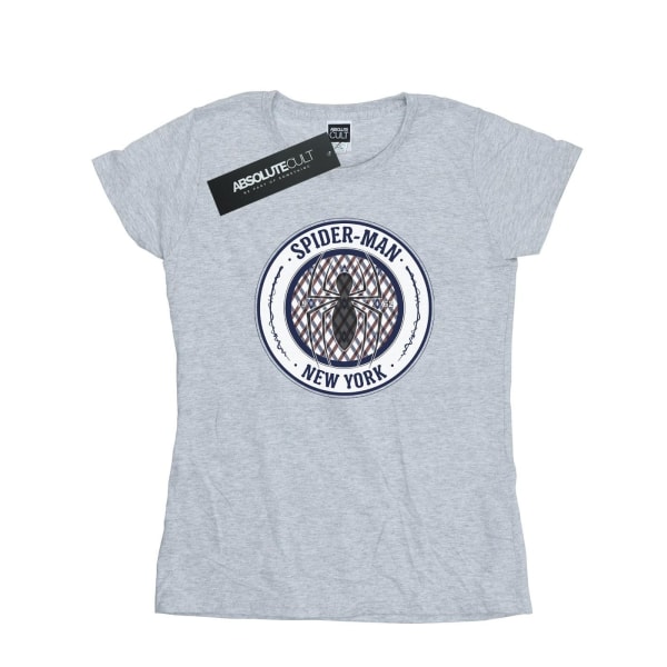 Marvel Womens/Ladies Spider-Man New York 62 Bomull T-shirt XXL Sports Grey XXL