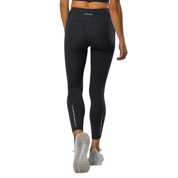 Nathan Dam/Dam Hög Midja Leggings S R Svart Black S R
