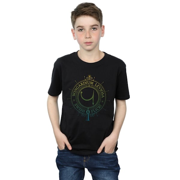 The Boys Boys Wingardium Leviosa Bomull T-shirt 5-6 år Svart Black 5-6 Years