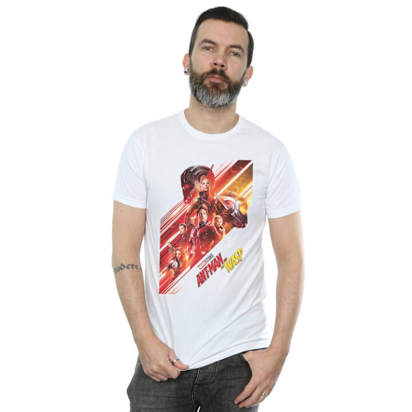 Marvel Studios herr Ant-Man och The Wasp Poster T-shirt XL vit White XL