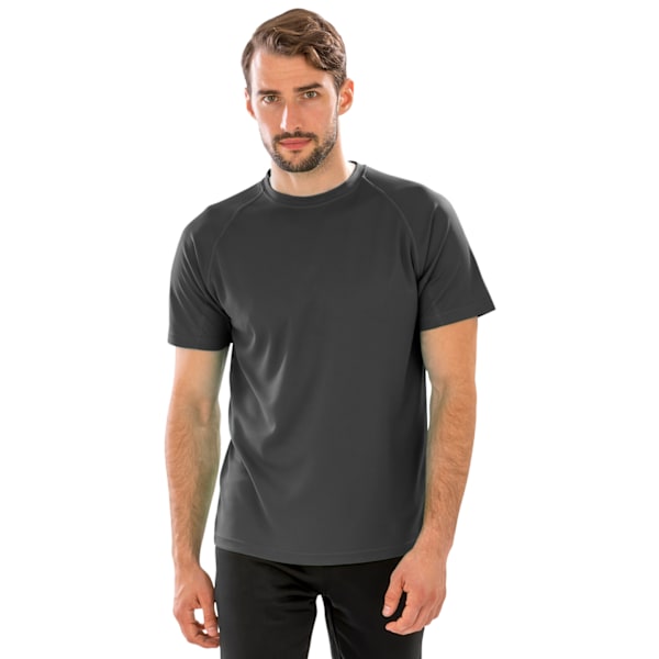 Spiro Aircool T-shirt för män, 4XL, svart Black 4XL