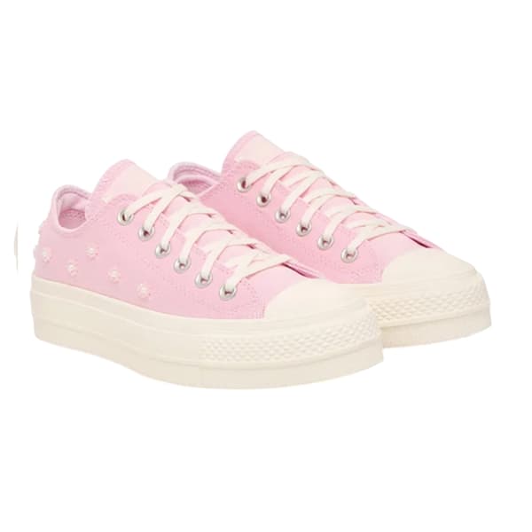 Converse Dam Chuck Taylor Canvas Platåskor 5 UK Bloom 5 UK
