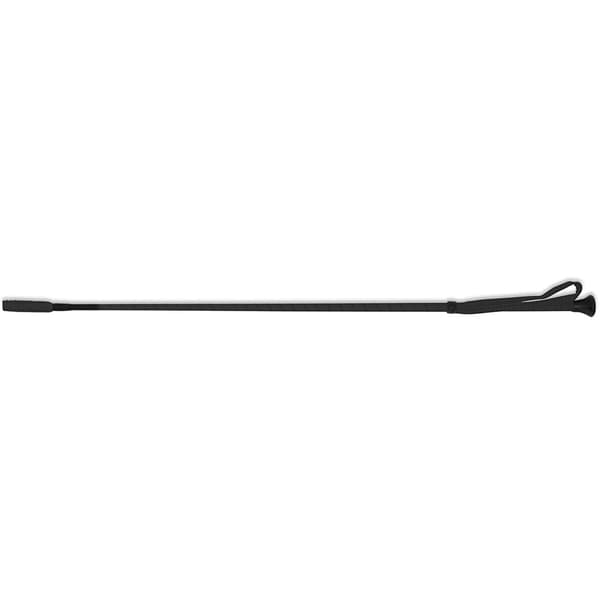 Shires Thread Stem Hästridpiska 26in Svart Black 26in