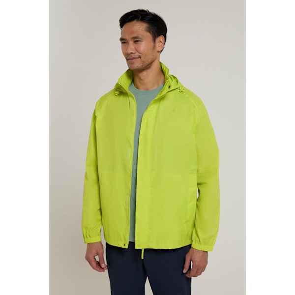 Mountain Warehouse Pakka II Vattentät Jacka för Herrar XS Lime Lime XS