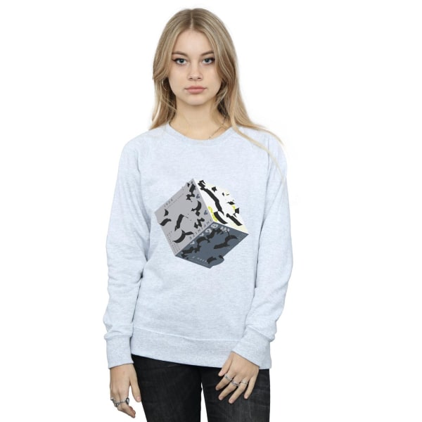 Disney Mickey Mouse Cube Sweatshirt dam/dam M Sports Grey Sports Grey M