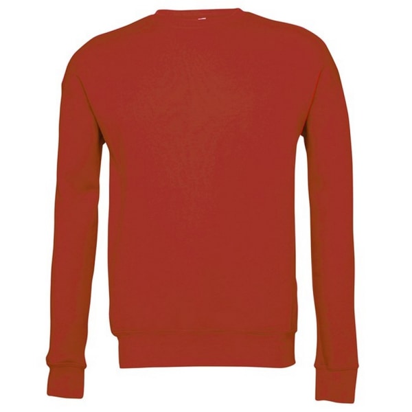 Bella + Canvas Unisex Vuxen Fleece Drop Shoulder Sweatshirt XL Red XL
