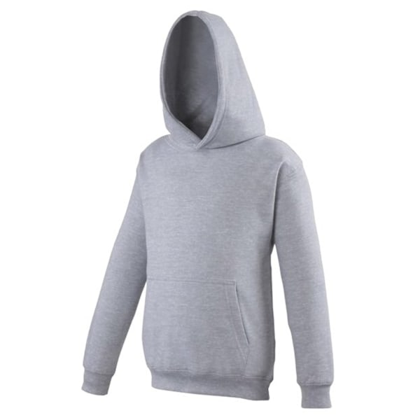Awdis Barn Unisex Huvtröja / Hoodie / Skolkläder 1-2 År Heather Grey 1-2 Years