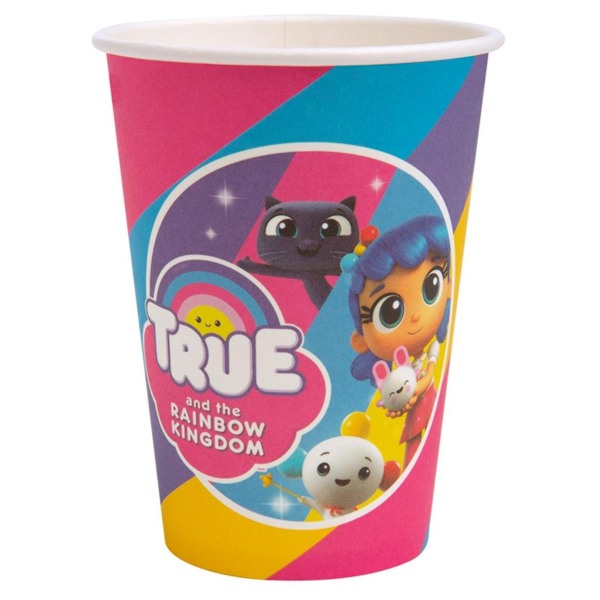 True och Regnbågsriket Karaktärer Party Muggar (8-pack) Multicoloured One Size