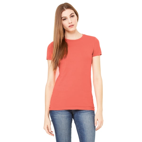 Bella Damer/Kvinnor The Favorite Tee Kortärmad T-shirt L Co Coral L