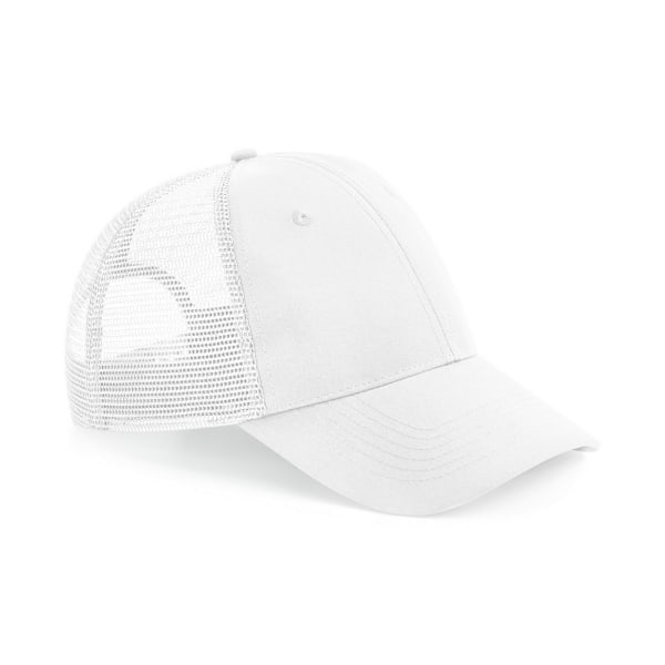 Beechfield Recycled Snapback Cap One Size Vit White One Size