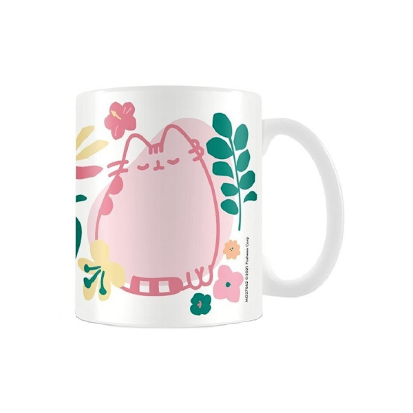Pusheen Tropisk Mugg One Size Rosa/Grön/Vit Pink/Green/White One Size