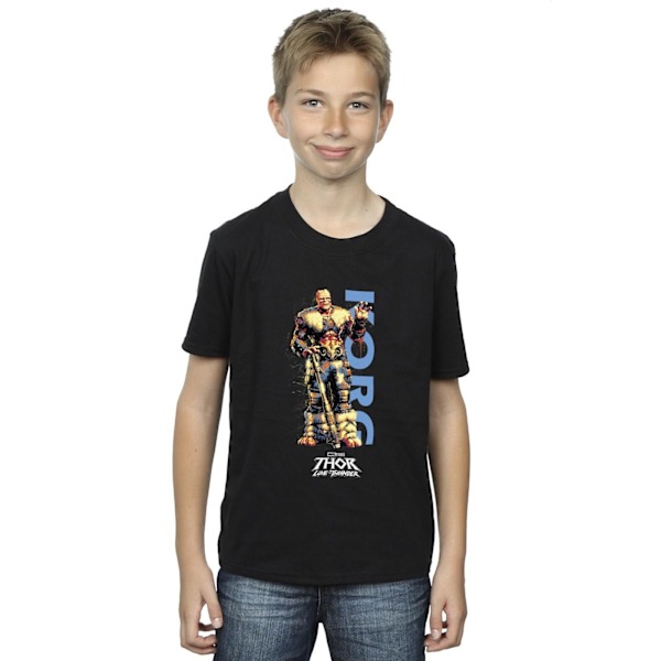 Marvel Boys Thor Love And Thunder Korg Wave T-Shirt 5-6 år B Black 5-6 Years