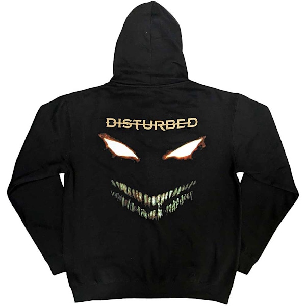 Disturbed Unisex Vuxen The Face Baktryck Full Zip Hoodie XL B Black XL