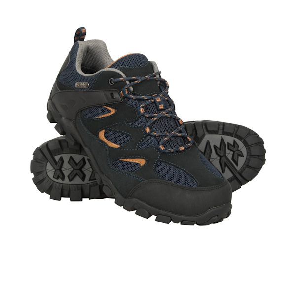 Mountain Warehouse Curlews Vattentäta Mockaskor för Herrar Navy 10 UK