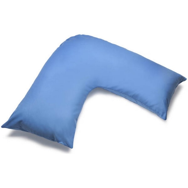 Belledorm Easycare Percale V-formad Ortopedisk Örngott En Sky Blue One Size