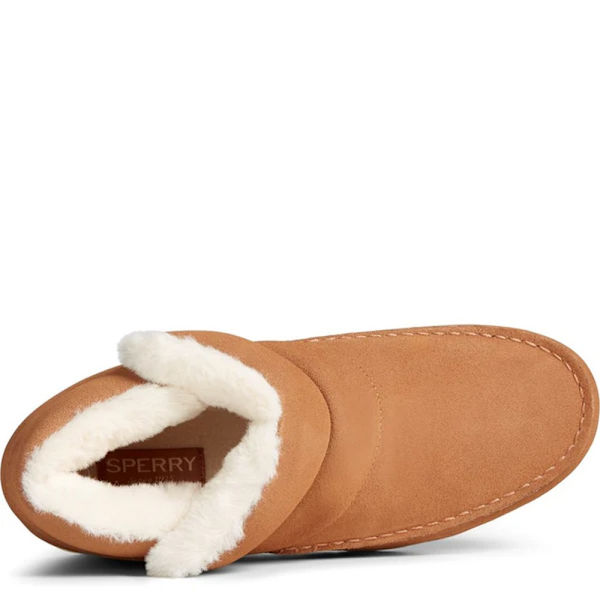 Sperry Dam/Dam Moc-Sider Bootie Mockaskor i mocka 6 UK Tan Tan 6 UK
