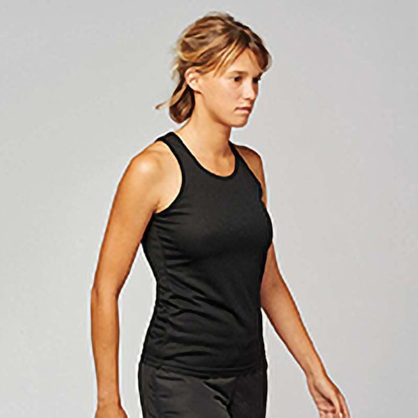 Kariban Proact Dam/Dam Sleeveless Sports / Träningsväst Black M