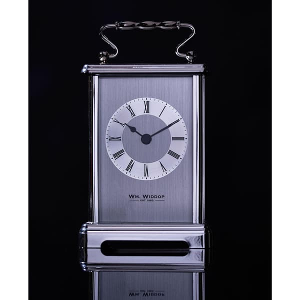 Wm Widdop Silverfärgad Vagnklocka One Size Silver Silver One Size