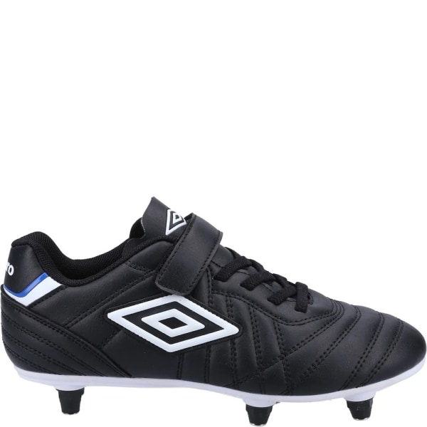 Umbro Barn/Barn Speciali Liga Fotbollsskor i läder 2 UK Black/White 2 UK