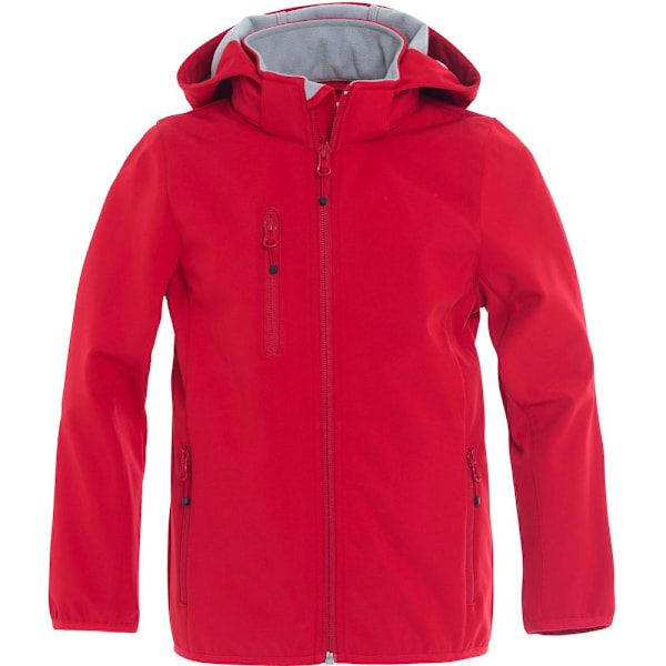 Clique Barn/Barn Basic Soft Shell Jacka 8 År Röd Red 8 Years
