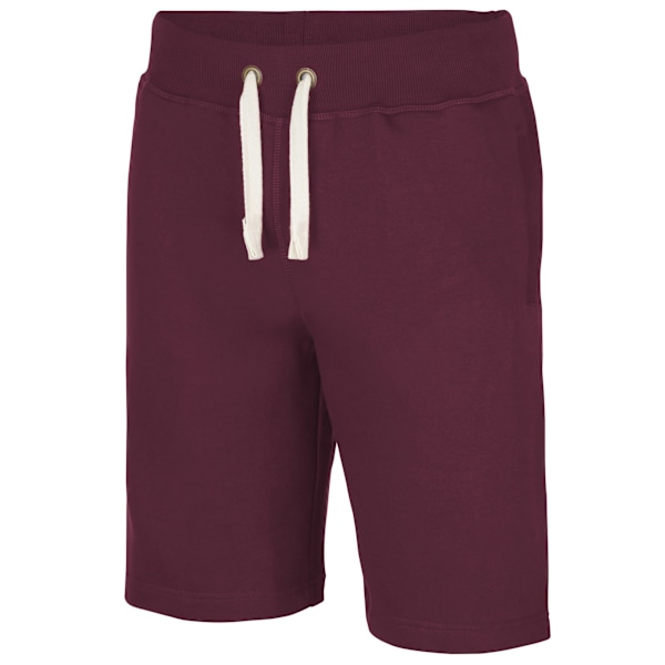 AWDis Hoods Enkla Tunga Campus Shorts M Bourgogne Burgundy M