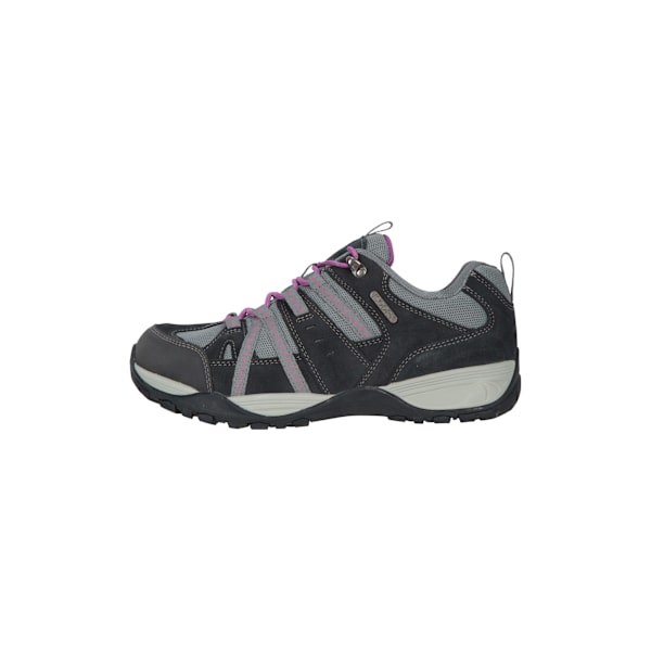 Mountain Warehouse Dam/Damer Direction II Mockaskinn Bred Walkingskor Grey 5 UK