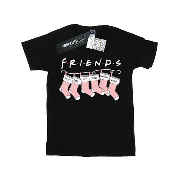 Friends Boys Julstrumpa Logo T-shirt 12-13 år Svart Black 12-13 Years