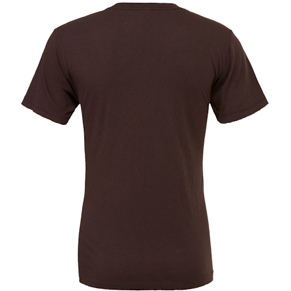 Canvas Unisex Jersey Crew Neck T-Shirt / Herr T-shirt med korta ärmar Brown 2XL