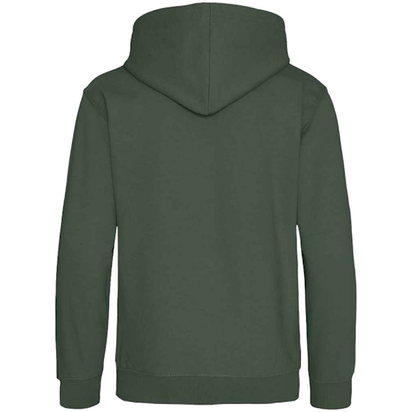 Awdis Barn/Barn Hoodie 7-8 År Flaskgön Bottle Green 7-8 Years