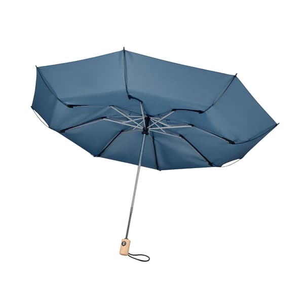 MidOcean Leeds Bambu 190T Hopfällbart Paraply One Size Blå Blue One Size