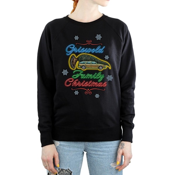 National Lampoon's Christmas Vacation Dam/Damer Griswold Familj Jultröja Black M