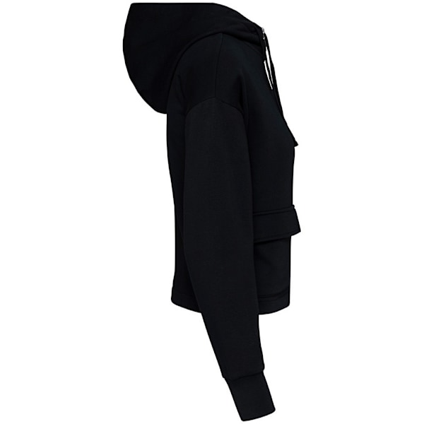 Native Spirit Dam/Dam Full Zip Hoodie 16 UK Svart Black 16 UK