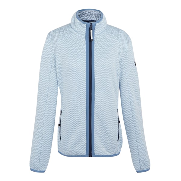 Regatta Dam Fleecejacka Elzie med Full Zip, Storlek 16 UK, Klar Clear Sky 16 UK