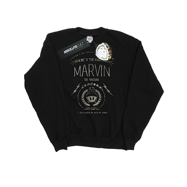Looney Tunes Herr Marvin The Martian Where´s The Kaboom Sweatshirt Black XXL