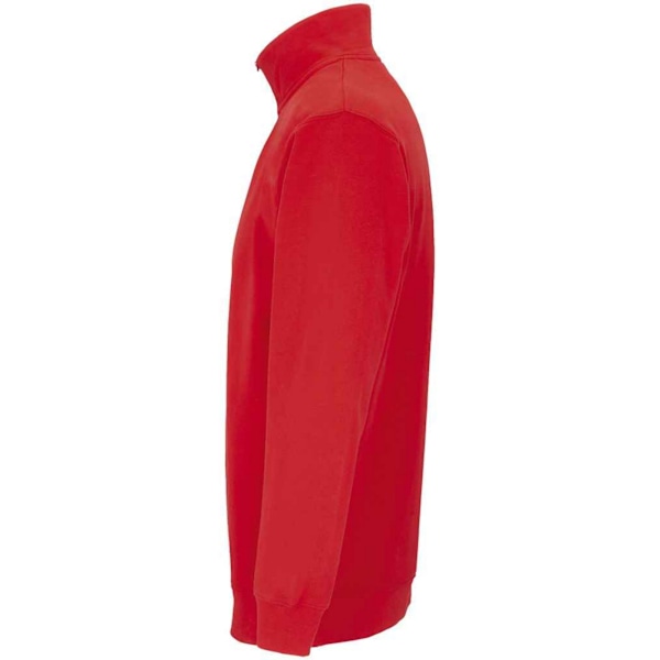 SOLS Unisex Adult Conrad Quarter Zip Sweatshirt 4XL Bright Red Bright Red 4XL
