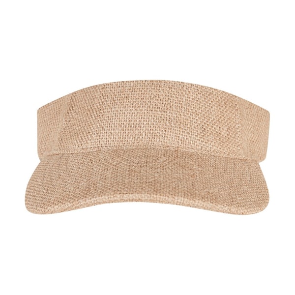Flexfit Unisex Adult Bast Visor Cap One Size Nature Nature One Size