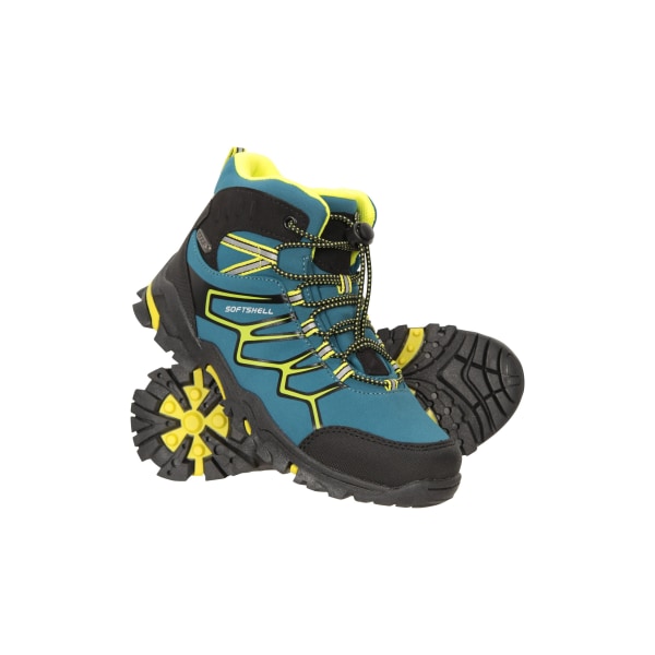 Mountain Warehouse Softshell Walking Boots för barn/barn 11 UK Khaki 11 UK Child